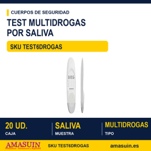 Prueba Rápida 6 Drogas por Saliva