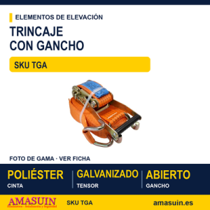 Trincaje con gancho abierto