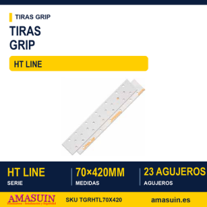 Tiras Grip Rhynogrip HT Line 70x420mm. 23 Agujeros.