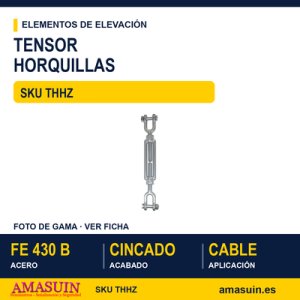 Tensor horquilla-horquilla Cincado