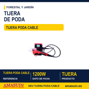 TIJERA PODA CABLE 1200W