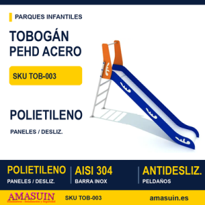 Tobogán PEHD ACERO