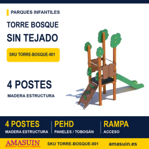 Juego multiactividades TORRE BOSQUE SIN