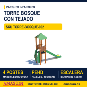 Juego multiactividades TORRE BOSQUE CON