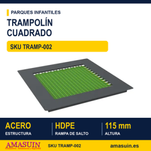 TRAMPOLÍN CUADRADO