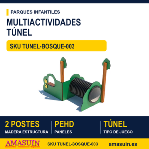 Juego Multiactividades TUNEL