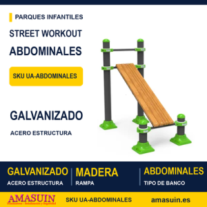 STREET WORKOUT – BANCO DE ABDOMINALES