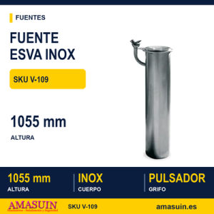 Fuente Esva Inox