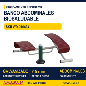 (WD) Biosaludable BANCO DE ABDOMINALES