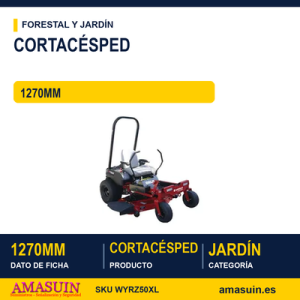 CORTACESPED GIRO ZERO CORTE 1270MM
