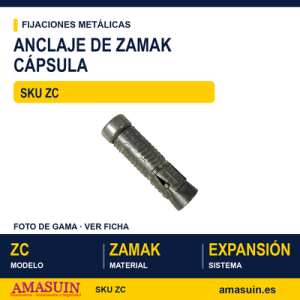 Zamak cápsula