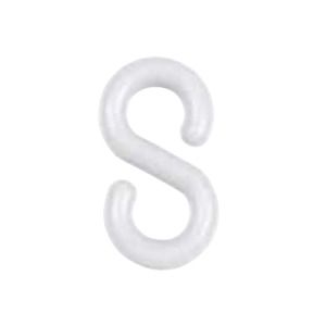 Eslabón Gancho Blanco 6mm Unión Cadena