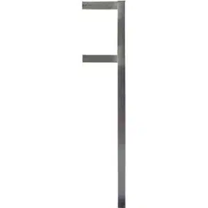 Poste tipo F de 80x40mm galvanizado para señales