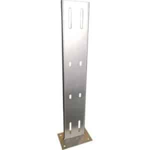 Soporte de pared para señal económica circular y octógono