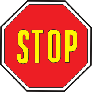 Señal Chapa Económica TR2 STOP